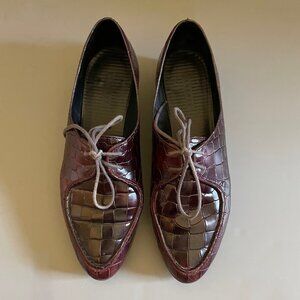 Theory Glenrock Leather Oxford Shoes